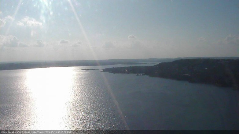 Lake Travis webcam, May 16, 2019 5:15 PM CT