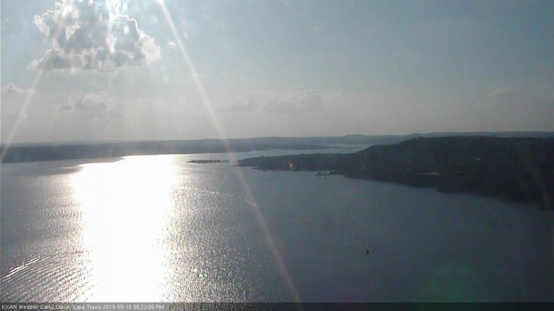 Lake Travis webcam, May 16, 2019 5:25 PM CT