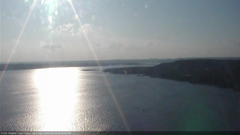 Lake Travis webcam, May 16, 2019 5:30 PM CT