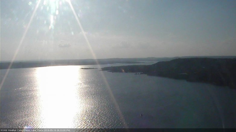 Lake Travis webcam, May 16, 2019 5:35 PM CT