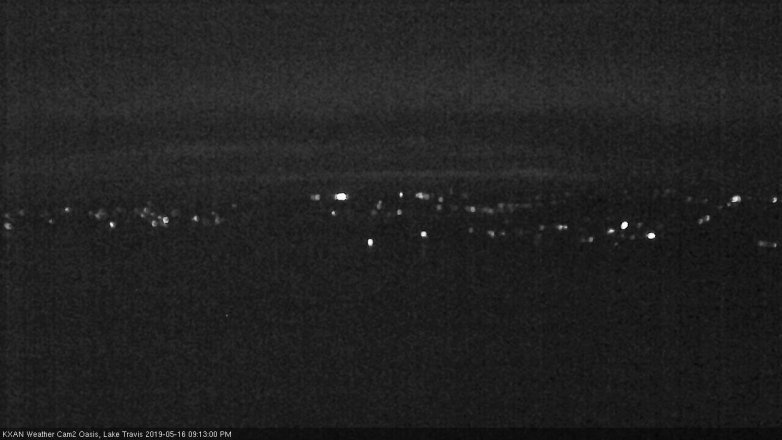 Lake Travis webcam, May 16, 2019 8:15 PM CT