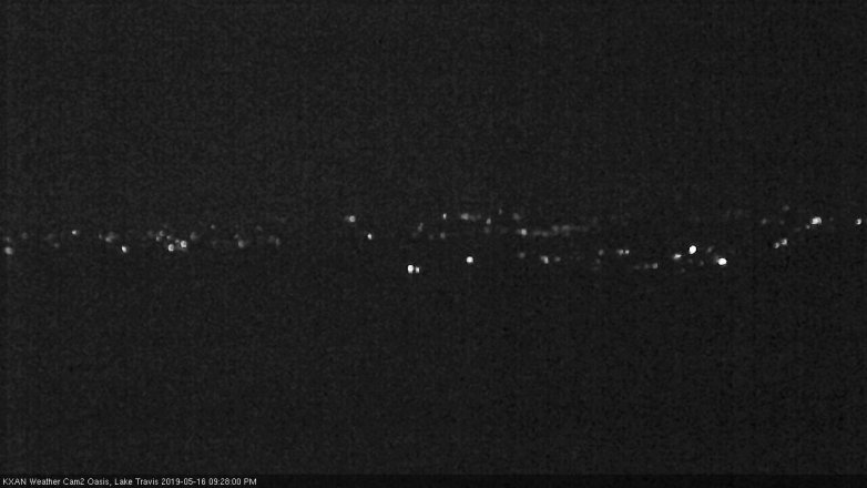 Lake Travis webcam, May 16, 2019 8:30 PM CT