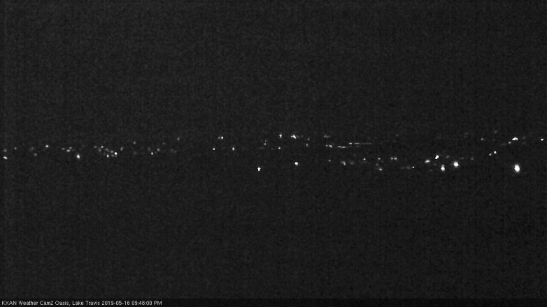 Lake Travis webcam, May 16, 2019 8:50 PM CT