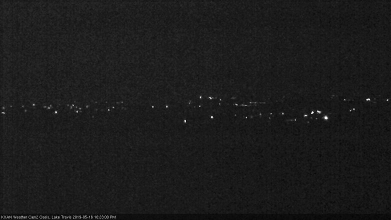 Lake Travis webcam, May 16, 2019 9:25 PM CT