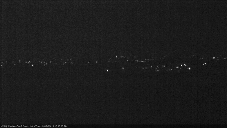 Lake Travis webcam, May 16, 2019 9:40 PM CT