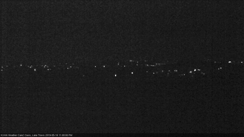 Lake Travis webcam, May 16, 2019 10:10 PM CT