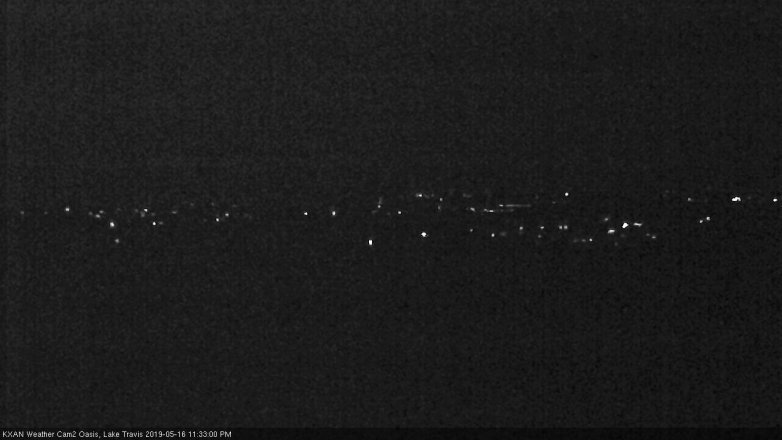 Lake Travis webcam, May 16, 2019 10:35 PM CT