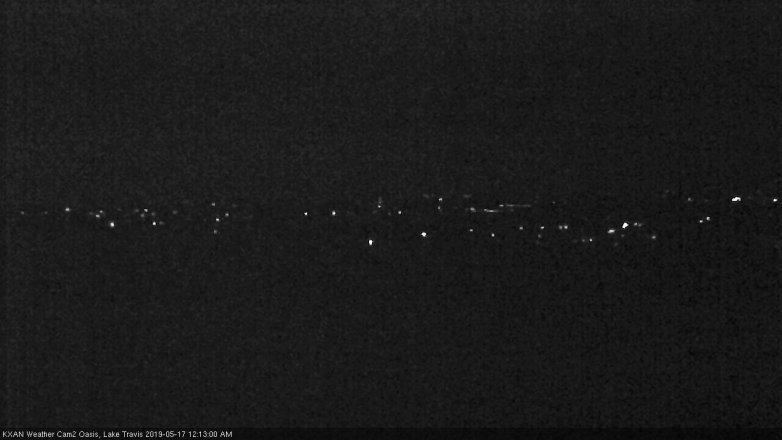 Lake Travis webcam, May 16, 2019 11:15 PM CT