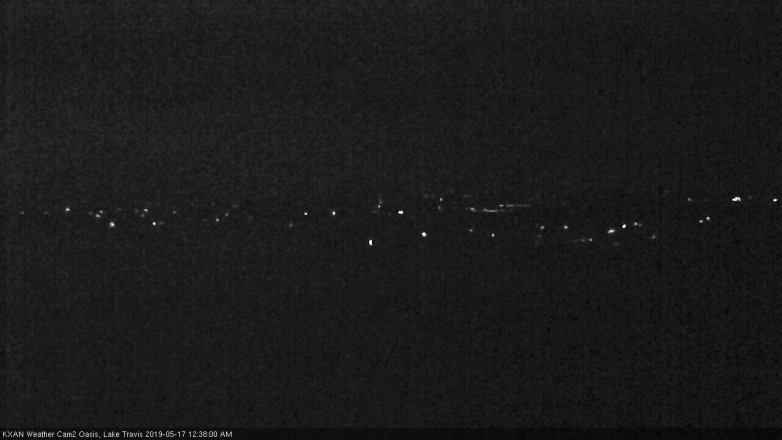 Lake Travis webcam, May 16, 2019 11:40 PM CT