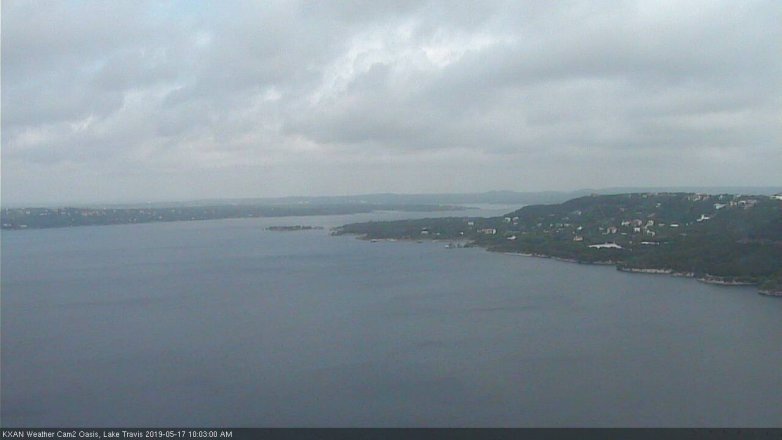 Lake Travis webcam, May 17, 2019 9:05 AM CT