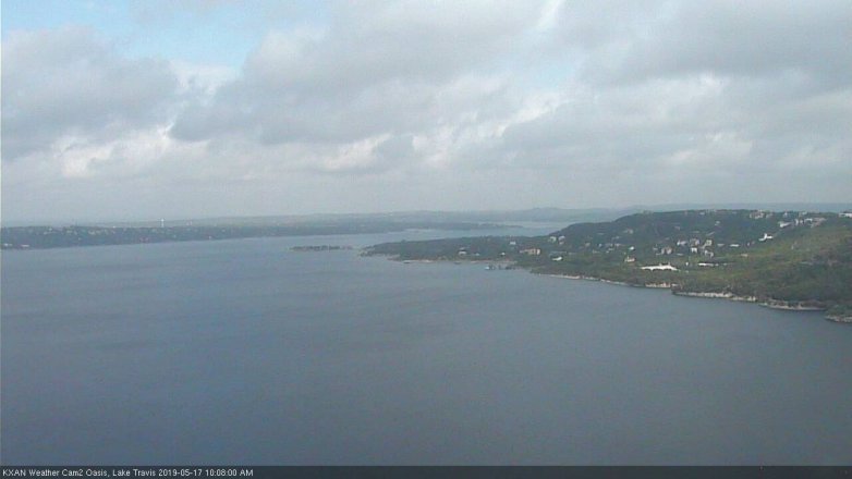 Lake Travis webcam, May 17, 2019 9:10 AM CT