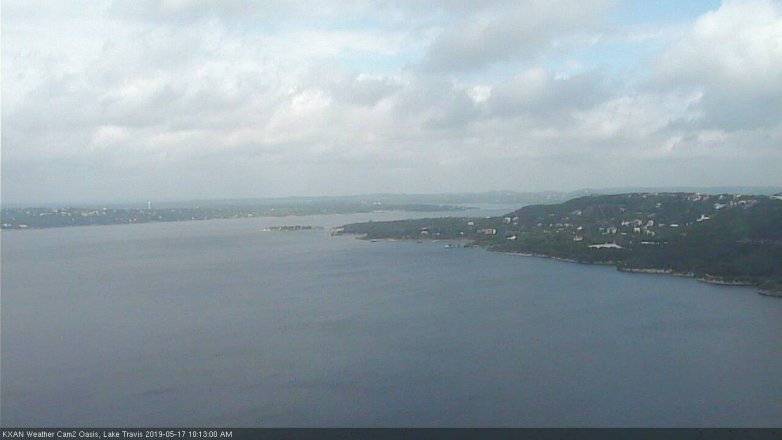 Lake Travis webcam, May 17, 2019 9:15 AM CT