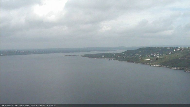 Lake Travis webcam, May 17, 2019 9:20 AM CT