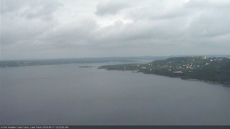 Lake Travis webcam, May 17, 2019 9:25 AM CT