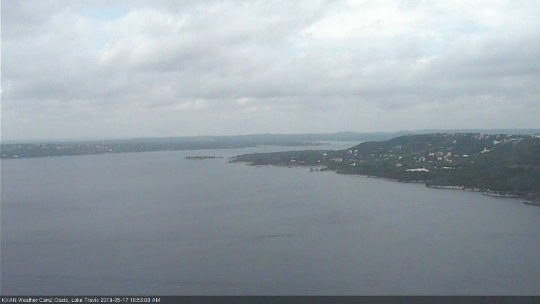 Lake Travis webcam, May 17, 2019 9:55 AM CT