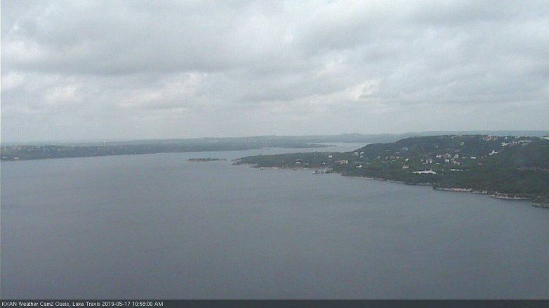 Lake Travis webcam, May 17, 2019 10:00 AM CT
