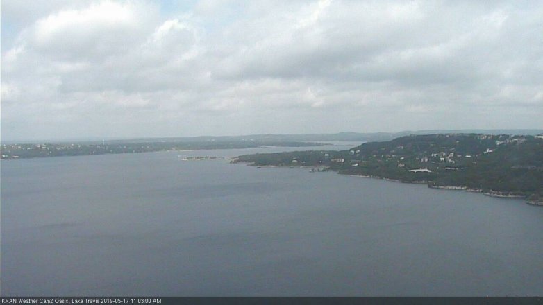 Lake Travis webcam, May 17, 2019 10:05 AM CT