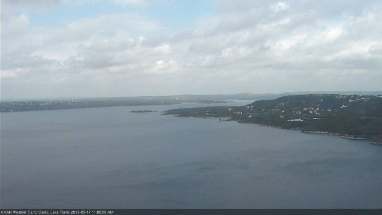 Lake Travis webcam, May 17, 2019 10:10 AM CT