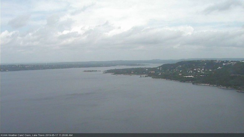 Lake Travis webcam, May 17, 2019 10:30 AM CT