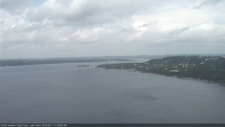 Lake Travis webcam, May 17, 2019 10:35 AM CT