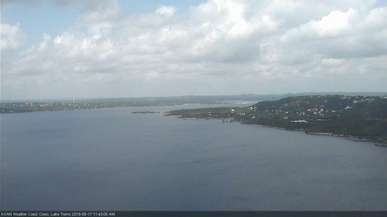 Lake Travis webcam, May 17, 2019 10:45 AM CT