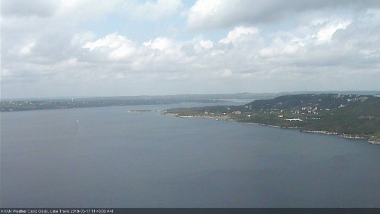 Lake Travis webcam, May 17, 2019 10:50 AM CT