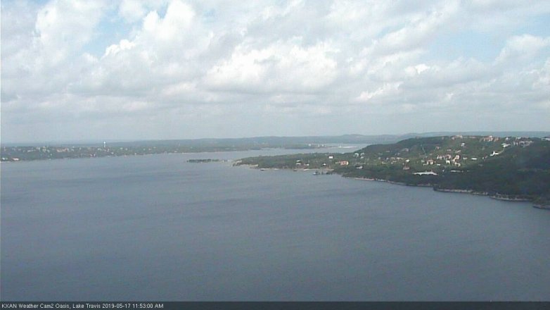 Lake Travis webcam, May 17, 2019 10:55 AM CT