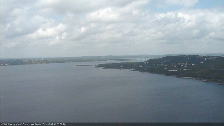 Lake Travis webcam, May 17, 2019 11:05 AM CT