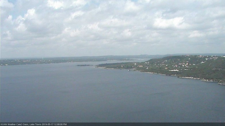 Lake Travis webcam, May 17, 2019 11:10 AM CT