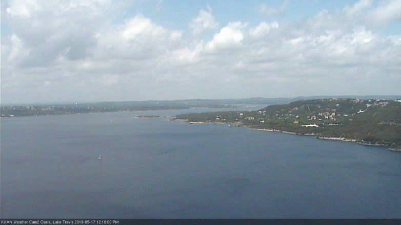 Lake Travis webcam, May 17, 2019 11:20 AM CT