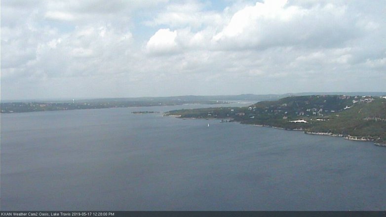 Lake Travis webcam, May 17, 2019 11:30 AM CT