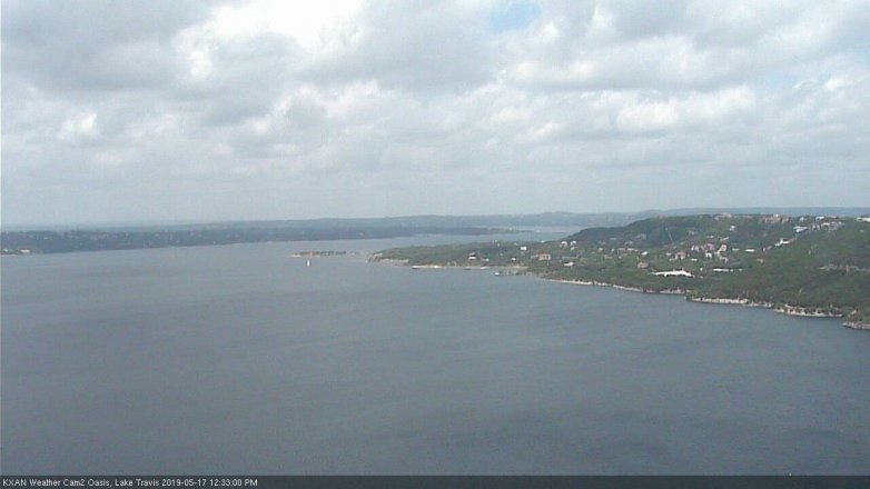 Lake Travis webcam, May 17, 2019 11:35 AM CT
