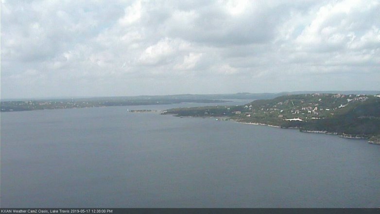 Lake Travis webcam, May 17, 2019 11:40 AM CT