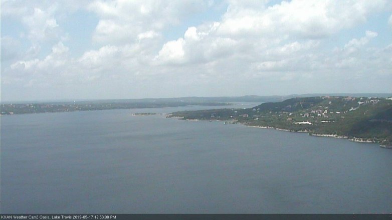 Lake Travis webcam, May 17, 2019 11:55 AM CT