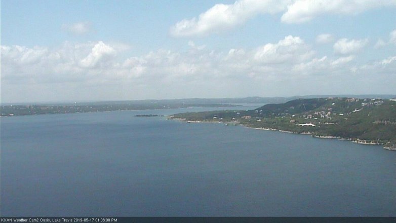 Lake Travis webcam, May 17, 2019 12:10 PM CT