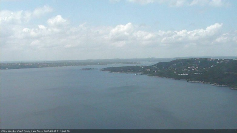 Lake Travis webcam, May 17, 2019 12:15 PM CT