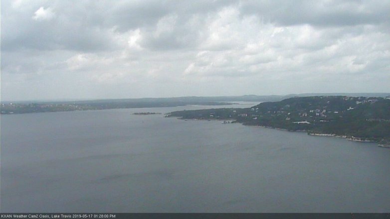 Lake Travis webcam, May 17, 2019 12:30 PM CT
