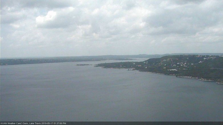 Lake Travis webcam, May 17, 2019 12:40 PM CT