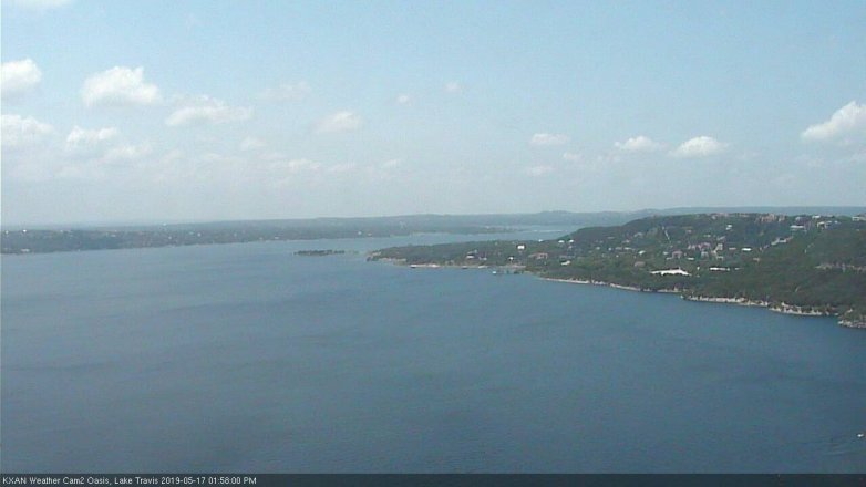 Lake Travis webcam, May 17, 2019 1:00 PM CT