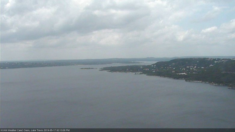 Lake Travis webcam, May 17, 2019 1:15 PM CT