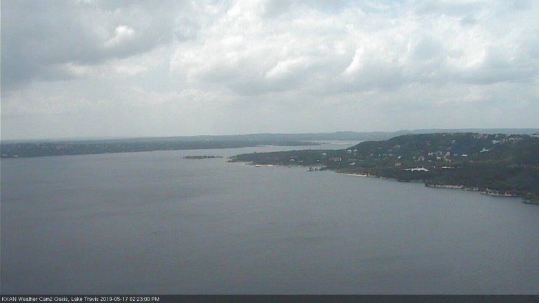 Lake Travis webcam, May 17, 2019 1:25 PM CT