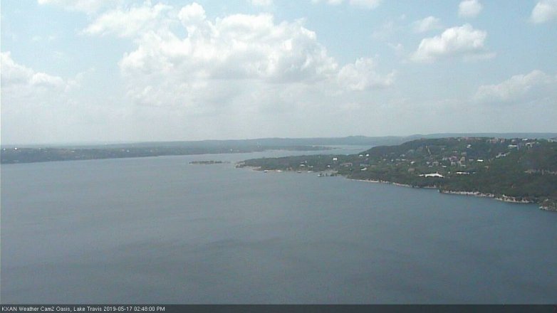 Lake Travis webcam, May 17, 2019 1:50 PM CT