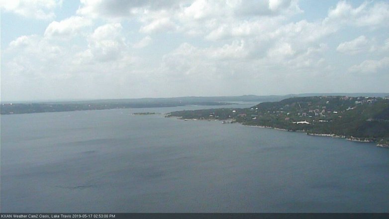 Lake Travis webcam, May 17, 2019 1:55 PM CT