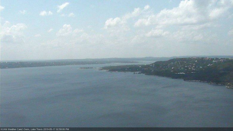Lake Travis webcam, May 17, 2019 2:00 PM CT
