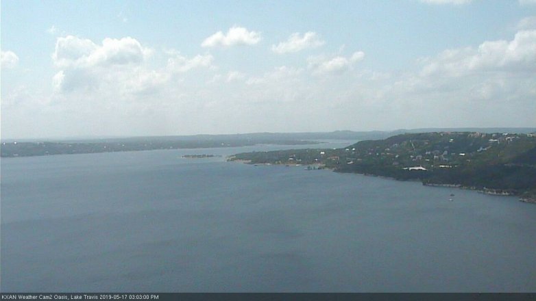Lake Travis webcam, May 17, 2019 2:05 PM CT