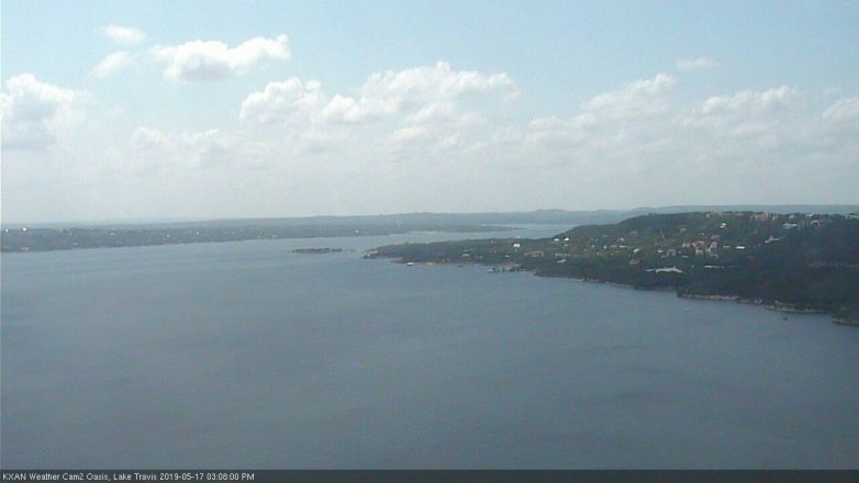 Lake Travis webcam, May 17, 2019 2:10 PM CT