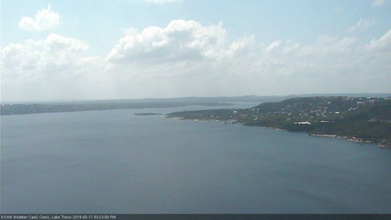 Lake Travis webcam, May 17, 2019 2:25 PM CT