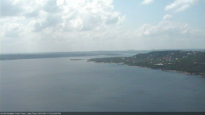 Lake Travis webcam, May 17, 2019 2:35 PM CT