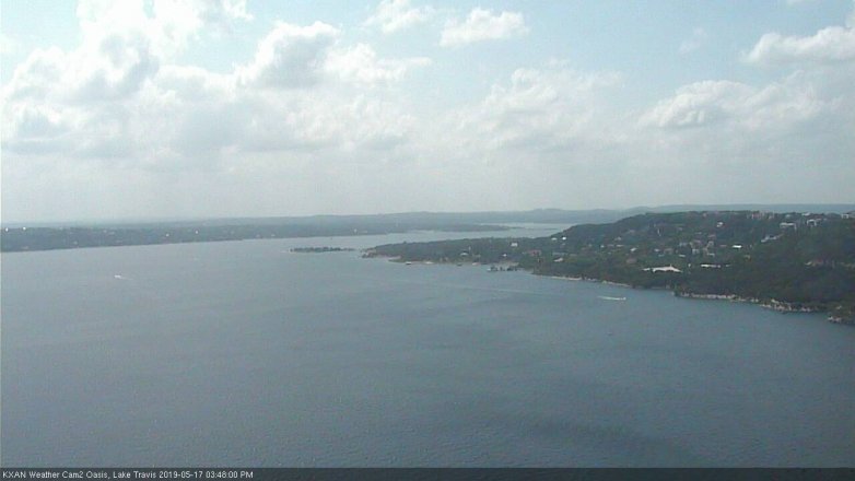 Lake Travis webcam, May 17, 2019 2:50 PM CT