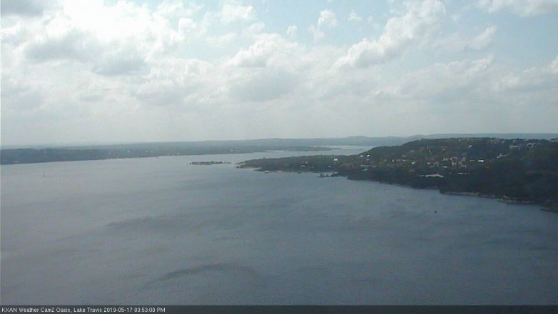 Lake Travis webcam, May 17, 2019 2:55 PM CT